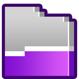 Full Size of Folder   Purple Open