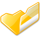 Folder yellow open
