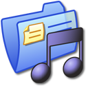 Folder Blue Music 3