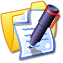 Folder Yellow Documents
