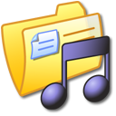 Folder Yellow Music 3