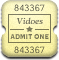 MovieTicket Rounded