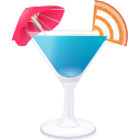 RSS blue cocktail
